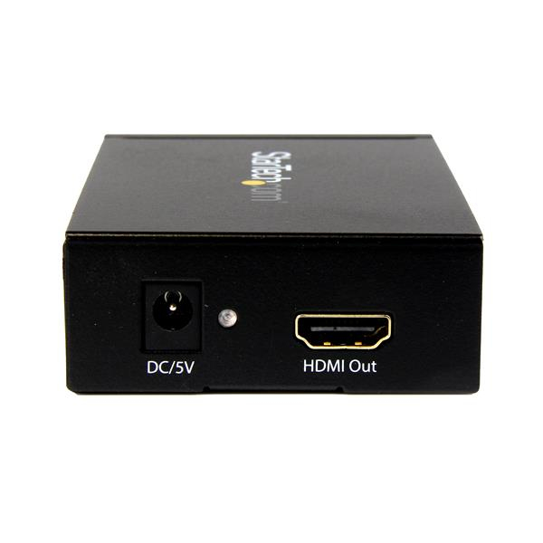 StarTech.com SDI to HDMI Converter – 3G SDI to HDMI Adapter with SDI Loop Through Output - HDMI - 2xSDI(BNC) - Black - SDI2HD