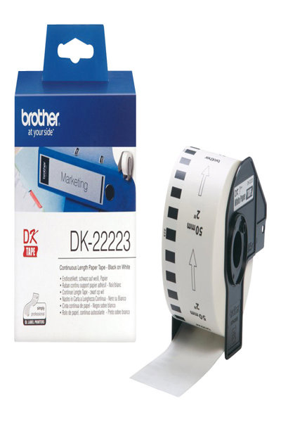 Brother DK-22223 - Papper - svart på vitt - DK22223