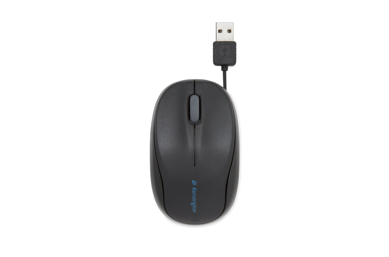 Pro Fit Retractable Mobile Mouse - Kensington compact travel friendly - K72339EU