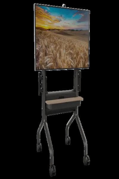 Chief LSCUBÂ  Voyager Manual Height Adjustable AV Cart Black - LSCUB