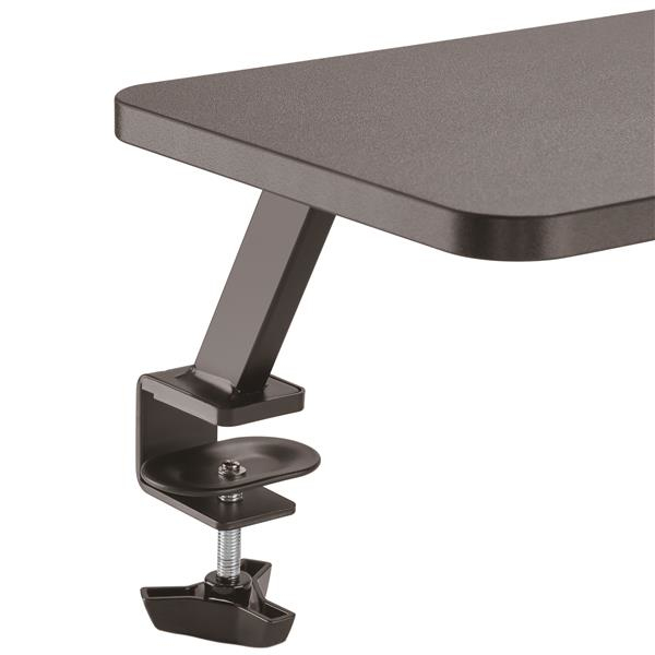 StarTech MNRISERCLMP screen riser (clampable monitor riser, extra wide 65 cm) black - Table mount for monitor - Black - Screen size: up to 81.3 cm (up to 81.30cm (32") ) - MNRISERCLMP