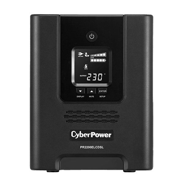 CyberPower PR2200ELCDSL - Line-Interactive - 2200 VA - 1980 W - Sine - 160 V - 283 V - PR2200ELCDSL