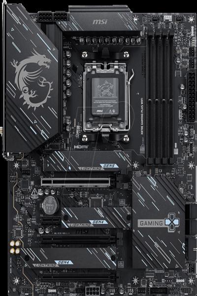 MSI X870E GAMING PLUS WIFI moderkort - 7E70-001R