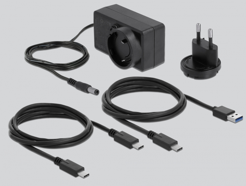 Delock 42623 - HDD/SSD enclosure - 2.5/3.5" - Serial ATA III - 42623