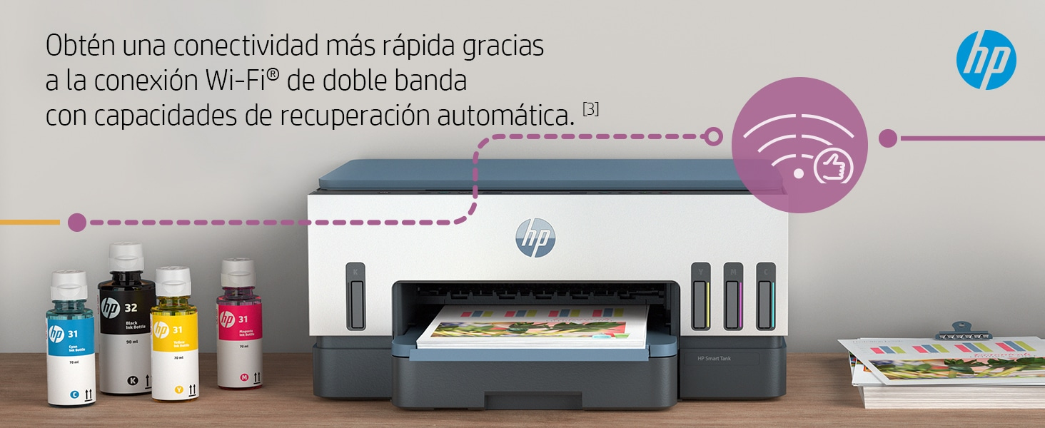HP Printer Smart Tank 7006 All-in-One - Inkjet - Colored - 28B55A#BHC