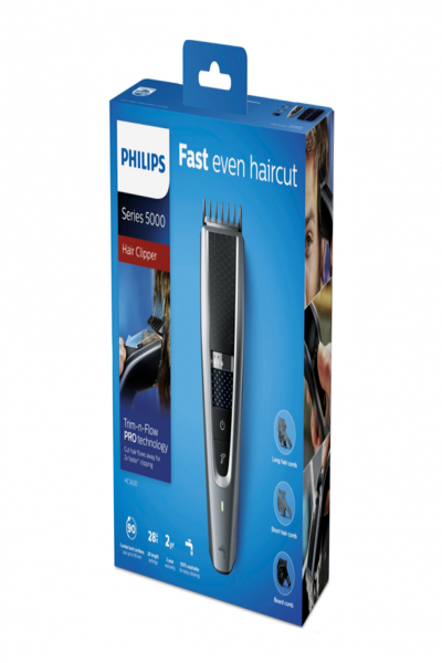 Philips HC5630/15 5000 Hair Clipper Steel - HC5630/15