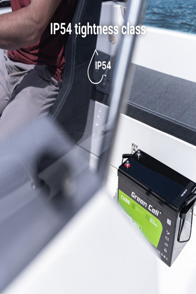 Green Cell LFPGC12V50AH LiFePO4 12V 50Ah 640Wh Battery - LFPGC12V50AH