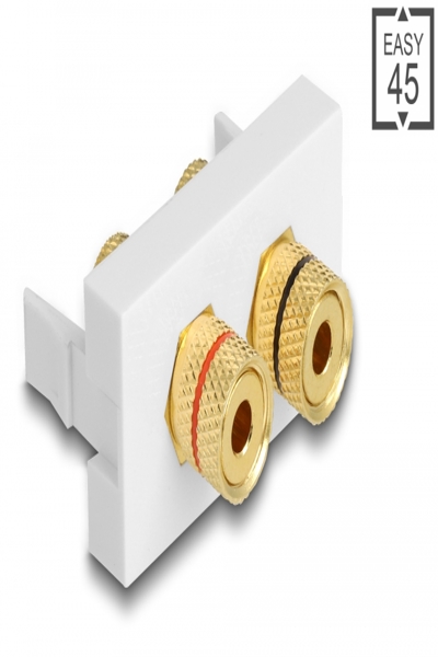 Delock Easy 45 - snap-in-moduler - 81397