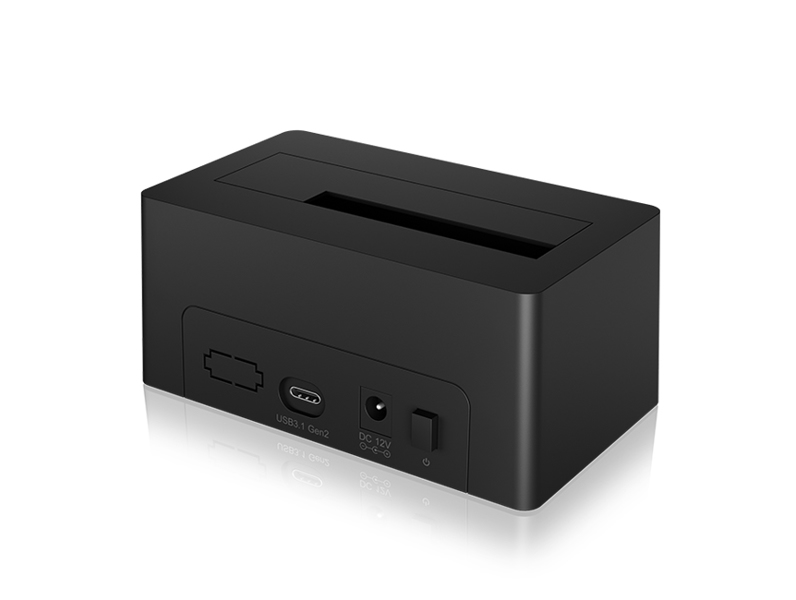 RaidSonic ICY IB-1121-C31 - Dockningsstation 2,5''/ 3,5'' SATA HDD - 60423