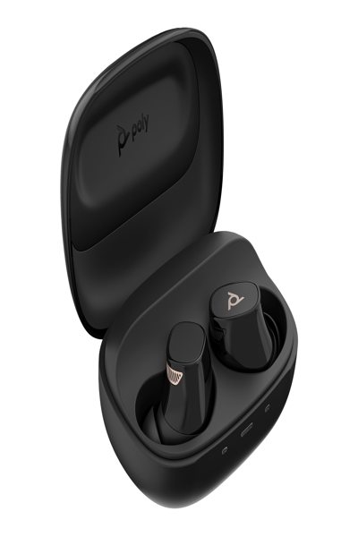 HP Voyager Free 20 Black Earbuds: Includes Basic Charging Case