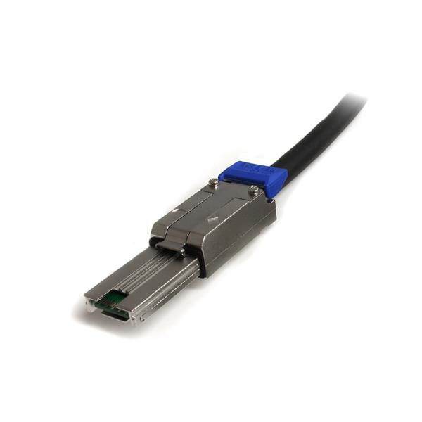StarTech 3m External Mini SAS Cable - Serial Attached SCSI SFF-8088 to SFF-8088 - Black - 3 m - SFF-8088 - SFF-8088 - Male - Male - ISAS88883
