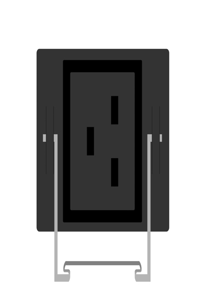 PowerWalker 10133028, avec compteur, 0U, vertical, noir, 24 prises CA, coupleur C13, coupleur C19