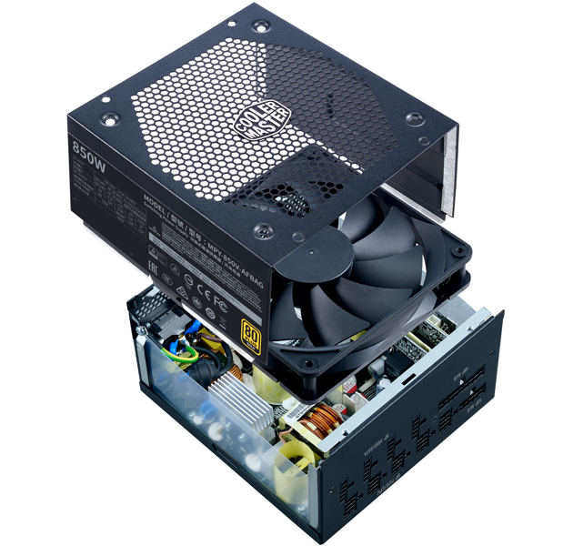 Cooler Master V850 Gold V2 850W Power Supply - MPY-850V-AFBAG-EU