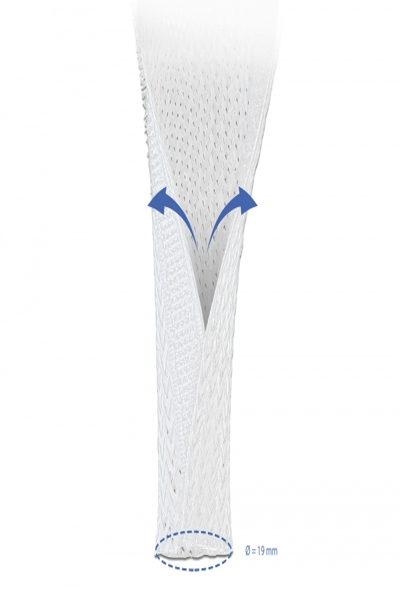 Delock Braided Sleeving with Hook-and-Loop Fastener - 20702