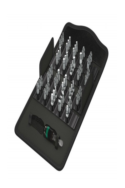 Wera Bit-Safe 61 Universal 1 - Socket set - 1/4" - Metric - 61 head(s) - PH1 - PH2 - PH3 - PZ1 - PZ2 - PZ3 - 25 mm