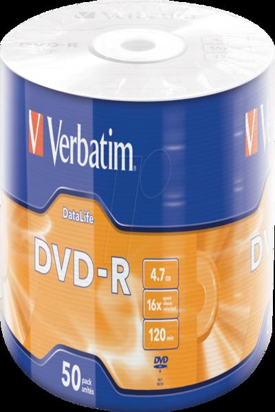Verbatim DataLife - 50 x DVD-R - 43791