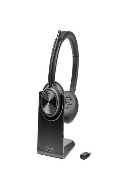 Poly Savi 7320 UC Wireless Headset Black