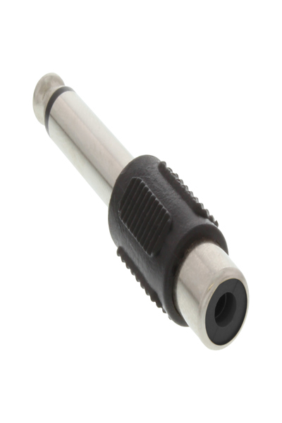 Adaptateur audio en ligne 6,3 mm mâle / RCA mono femelle