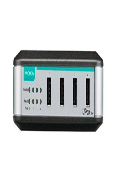 Moxa 4-Port-USB-Hub der Einstiegsklasse Adapter enthalten UPort 204 - 44295