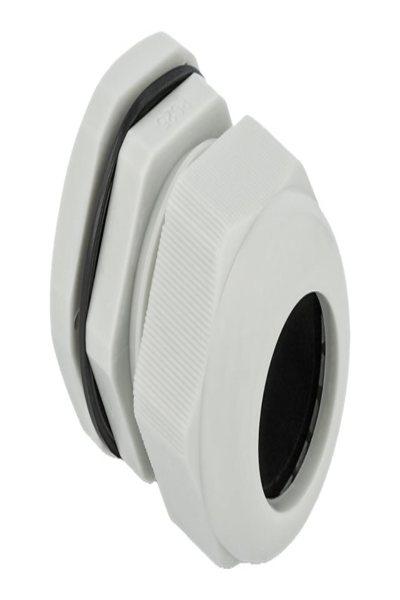 Delock PG25 - Cable gland - grey (pack of 10) - 60225