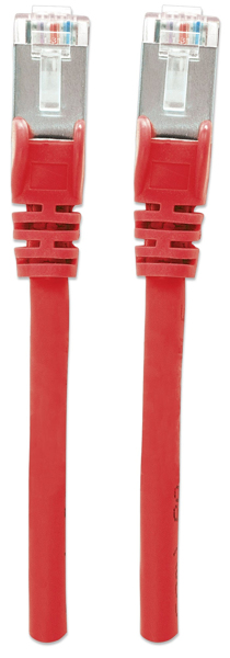 Network Patch Cable, Cat6, 0.5m, Red, Copper, S/FTP - 735247