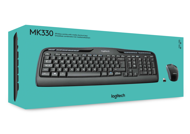 Logitech trådlös Combo MK330 - 920-003989