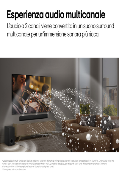 LG SG10TY 3.1 Channel Soundbar with 420W Output & Dolby Atmos - SG10TY