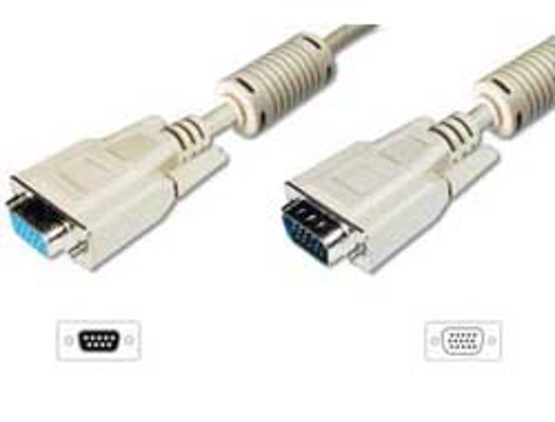 DIGITUS VGA Extension Cable 3m - AK-310203-030-E