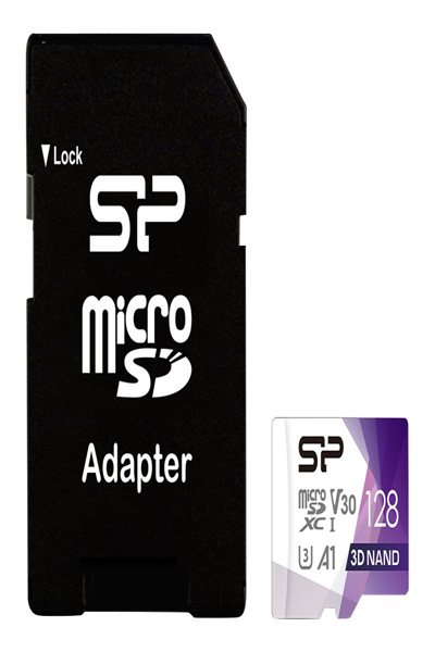 Silicon Power Superior Pro - 128 GB - MicroSDXC - Class 10 - UHS-I - 100 MB/s - 80 MB/s - SP128GBSTXDU3V20AB