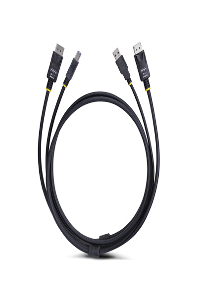 StarTech.com 1,8 m DisplayPort- och USB 5 Gbps KVM-kabel - DU1226-KVM-CABLE