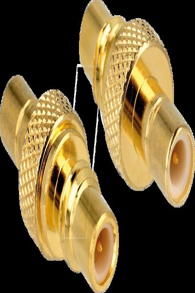 Delock RF-adapter - SMC hona till SMB hona - 65875