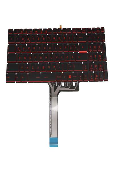 MSI NCX02.011-A01 Tastatur DE deutsch schwarz mit Backlight - Keyboard