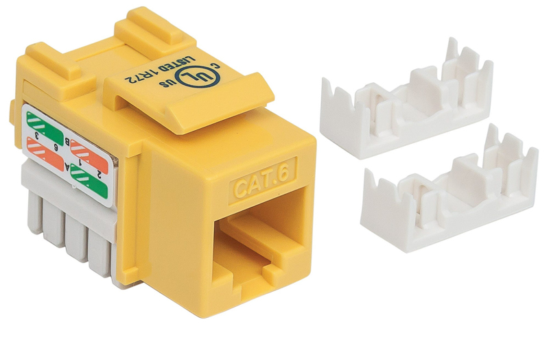 Cat 6 modulær jack UTP Keystone Jack - 210584