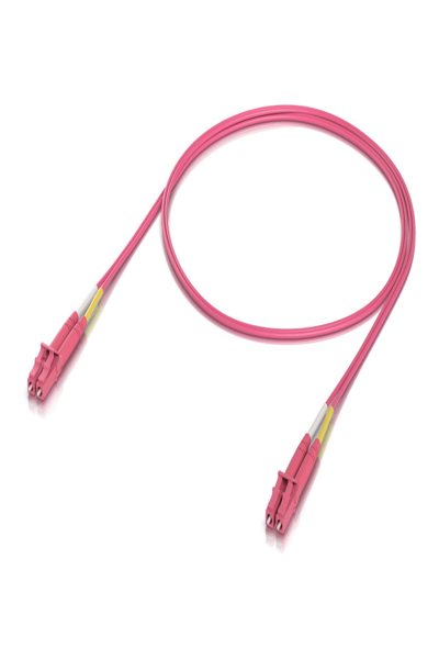 UBIQUITI OM4 DUPLEX LC UPC FIBER PATCH CABLE 50 PCS - UACC-OFC-M2-LULU-1M-50
