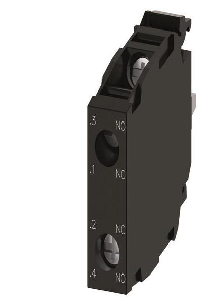 Siemens 3SU1400-1AA10-1FA0 Contact Module 1NO+1NC Screw Terminal