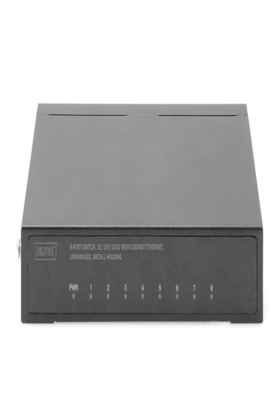 DIGITUS DN-80066 - Switch - gigabit ethernet, metallhölje - DN-80066