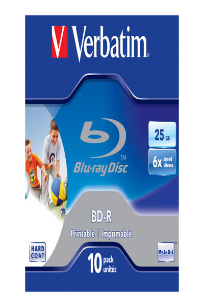 Verbatim 10 x BD-R - 25 GB 6x - 43713