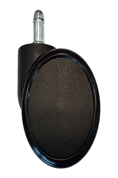 LC-Power LC-CASTERS-6BB - Castor wheels - LC-Power - with most gaming and office chairs - Black - Plastic - 6.5 cm - LC-CASTERS-6BB