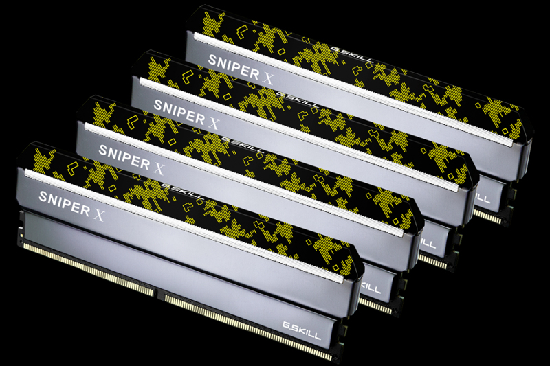 G.Skill Sniper X - 32 GB - 4 x 8 GB - DDR4 - F4-3200C16Q-32GSXKB
