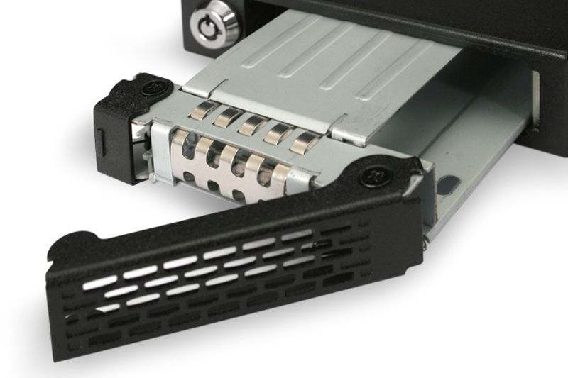 Icy Dock MB991TRAY-B - Black, Silver - MB991TRAY-B