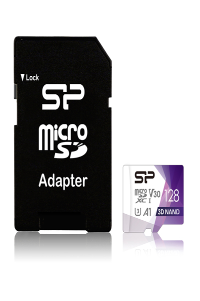 Silicon Power Superior Pro - 128 GB - MicroSDXC - Class 10 - UHS-I - 100 MB/s - 80 MB/s - SP128GBSTXDU3V20AB