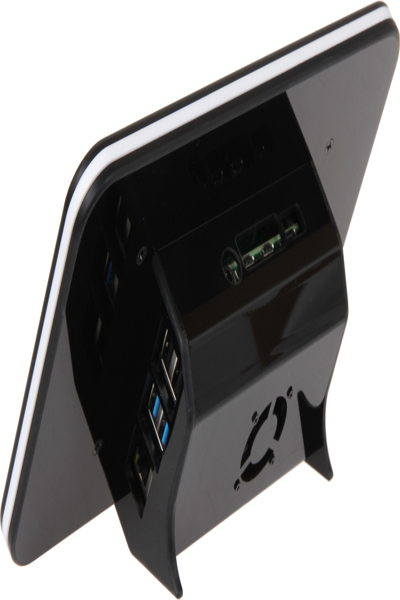 Boîtier Raspberry Pi RB-LCD7P4-CASE - Boîtier - Raspberry Pi - Noir - 212 mm - 130 mm - 70 mm