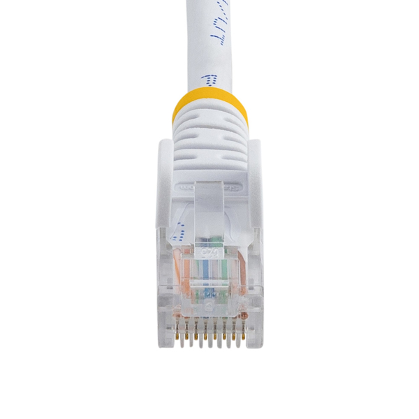 StarTech Cat5e Ethernet Patch Cable with Snagless RJ45 Connectors - 10 m - White - 10 m - Cat5e - U/UTP (UTP) - RJ-45 - RJ-45 - White - 45PAT10MWH