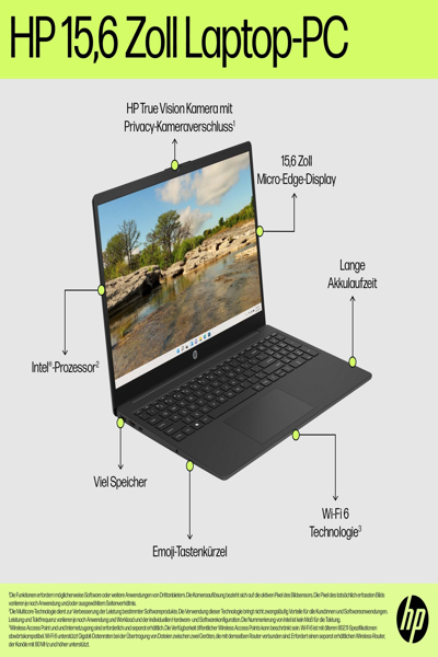 HP Laptop 15-fd0517ng: Intel Celeron 15.6" Notebook - B9PZ8EA