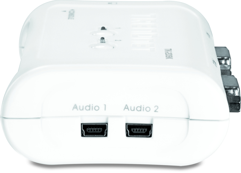 KVM 02 Port/USB TRENDnet TK-209K / Audio - TK-209K