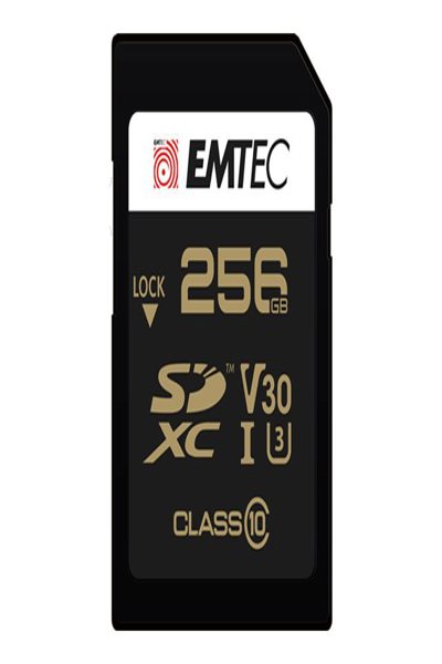 EMTEC SD 256GB UHS-I U3 SpeedIN ECMSD256GXC10SP - Secure Digital (SD) - ECMSD256GXC10SP