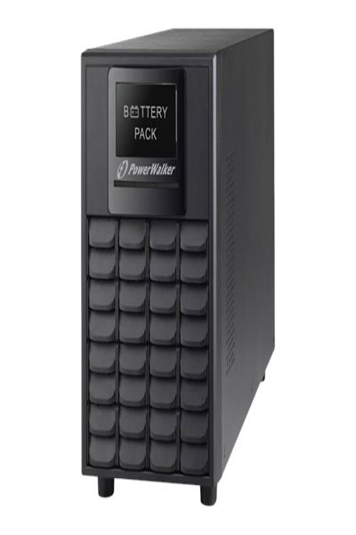 PowerWalker BP A36T-6 x 9 Ah - 12 V - 6 pièces - Noir - 9 Ah - 54 VAh - 18 kg