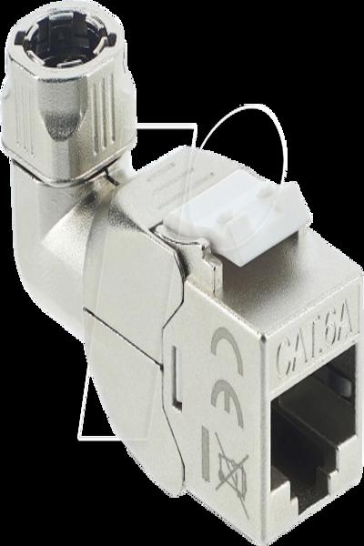 Delock Modular Insert Toolfree 90 Degree Angled Connector