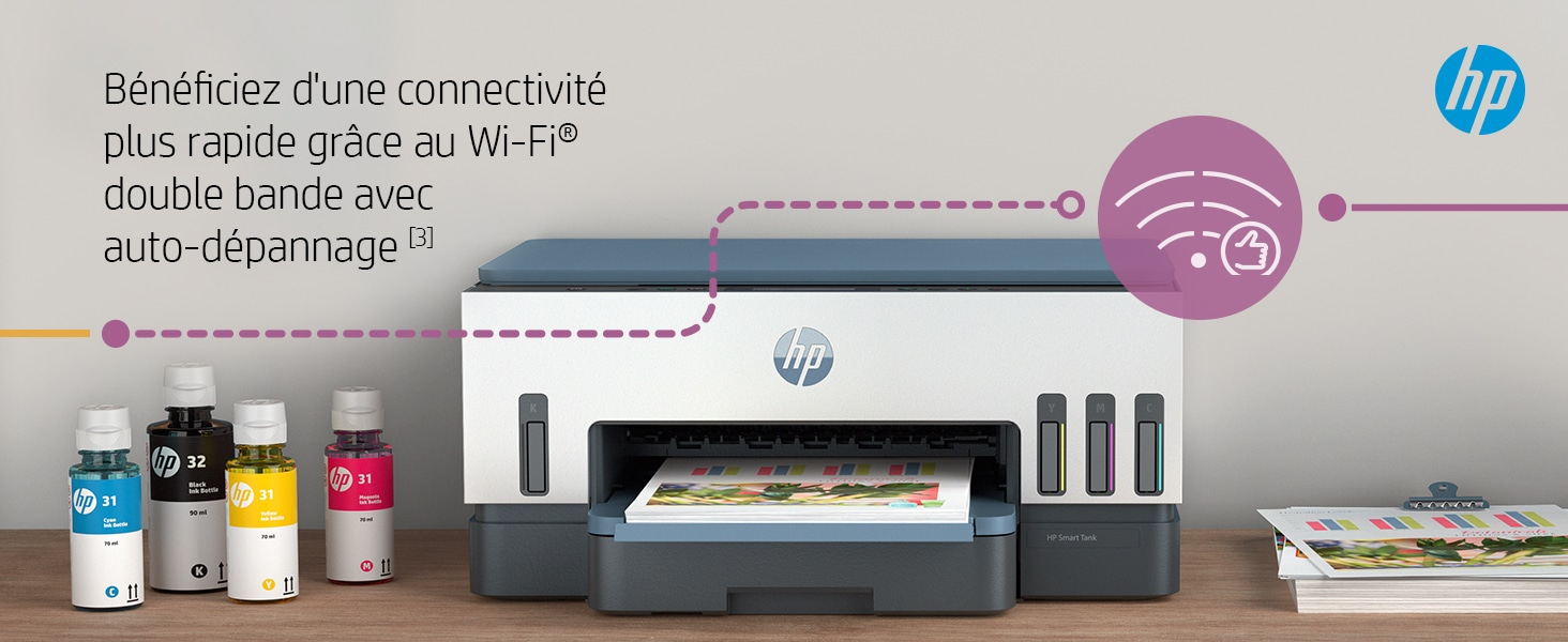 HP Printer Smart Tank 7006 All-in-One - Inkjet - Colored - 28B55A#BHC