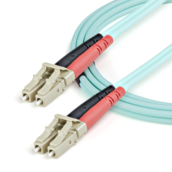 StarTech 1m Fiber Optic Cable 10Gb Aqua OM3 - A50FBLCLC1